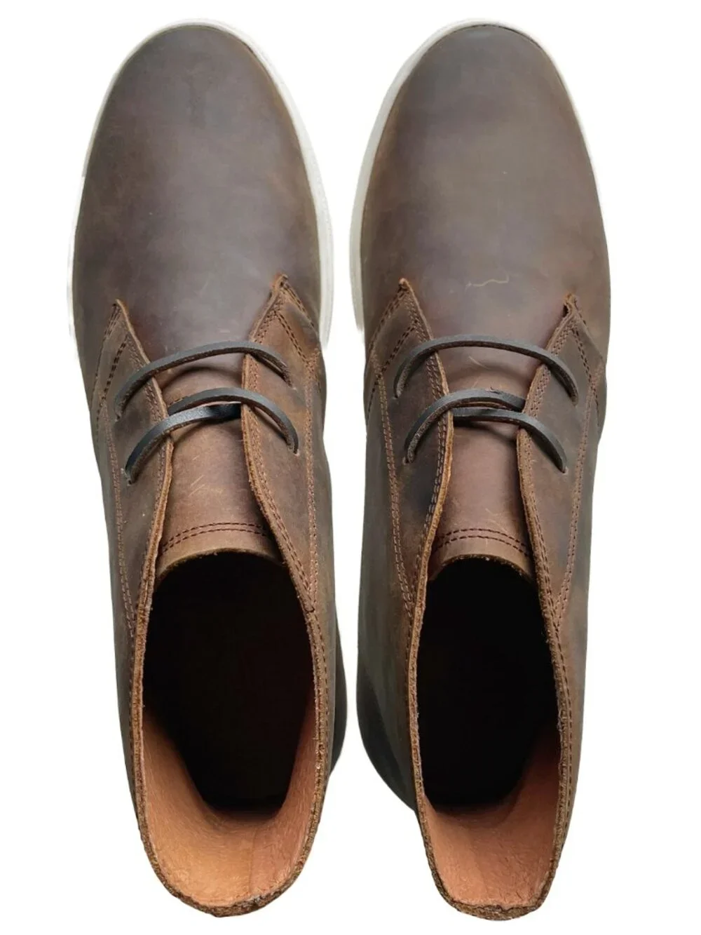 Frye Astor Chukka Sneaker Boots Men’s 10.5 Tan Leather NIB